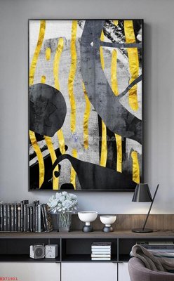 File ảnh File bộ tranh treo hiện đại HD71901 (gốc) in standee