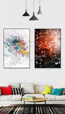 File gốc File bộ tranh treo hiện đại HD71922 (PNG) chất lượng cao