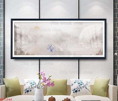File PSD File bộ tranh treo hiện đại HD71948 (bản gốc) cho nhà in