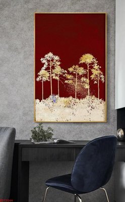 File tranh in trần 3D File bộ tranh treo hiện đại HD72044 (ảnh gốc)