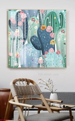 File in ấn File bộ tranh treo hiện đại HD72054 (bản gốc) chất lượng cao