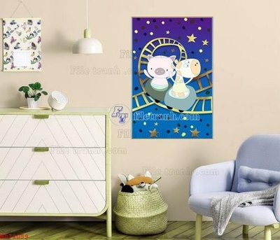 Tải file gốc File bộ tranh treo hiện đại HD72059 (in khổ lớn) không vỡ