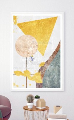 Ảnh gốc File bộ tranh treo hiện đại HD72249 (siêu chi tiết) để in ấn