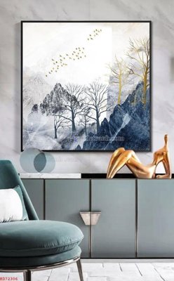 File gốc File bộ tranh treo hiện đại HD72306 (in ấn) không giới hạn