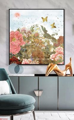 File gốc File bộ tranh treo hiện đại HD72310 (bản quyền) cho in ấn