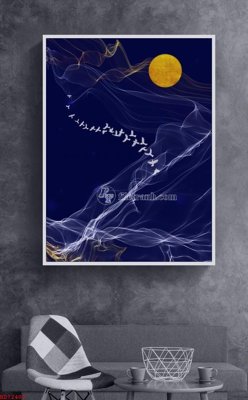 File gốc File bộ tranh treo hiện đại HD72403 (trang trí) cho phòng khách