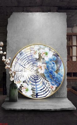 File in lụa File bộ tranh treo hiện đại HD72445 (phong cảnh) File bộ tranh treo hiện đại HD72445