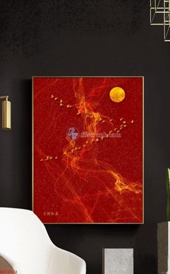 File tranh File bộ tranh treo hiện đại HD72513 (gốc) in vải canvas