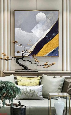 File gốc in tráng gương File bộ tranh treo hiện đại HD72655 chi tiết