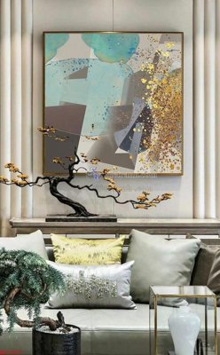 File tranh in trần File bộ tranh treo hiện đại HD72657 (ảnh gốc siêu nét)