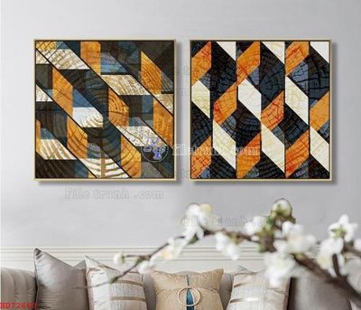 File in ấn File bộ tranh treo hiện đại HD72668 (bản gốc) từ file gốc