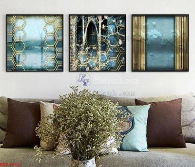 File PSD File bộ tranh treo hiện đại HD72670 (gốc) tách lớp chi tiết