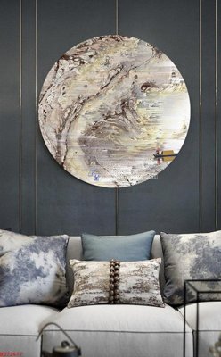 File gốc File bộ tranh treo hiện đại HD72677 (in lụa) chi tiết cao