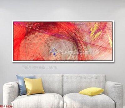 File gốc File bộ tranh treo hiện đại HD72694 (in tráng gương) ốp tường