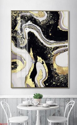 File gốc File bộ tranh treo hiện đại HD72735 (in lụa) tranh mã đáo