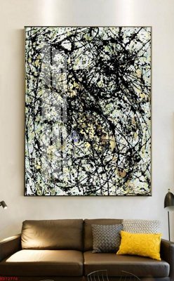 File gốc File bộ tranh treo hiện đại HD72776 (in lụa) tranh mã đáo