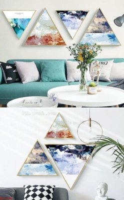 Mua file gốc File bộ tranh treo hiện đại HD72885 (in ấn) tại Filetranh.com