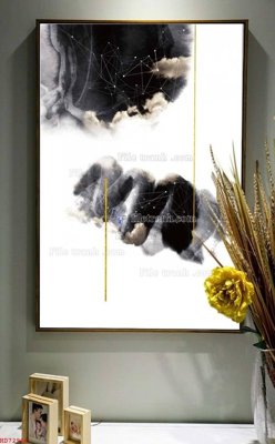 File in lụa File bộ tranh treo hiện đại HD72909 (hoa văn) File bộ tranh treo hiện đại HD72909