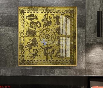 File PSD File bộ tranh treo hiện đại HD72974 (gốc) tách lớp chi tiết