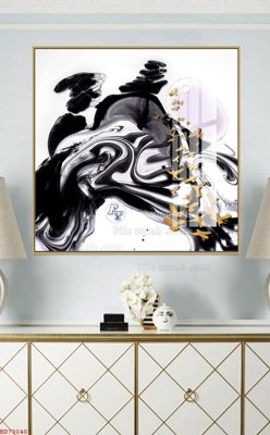 File gốc File bộ tranh treo hiện đại HD73040 (dành cho trang trí nội thất)