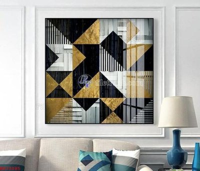 Download file File bộ tranh treo hiện đại HD73085 (gốc) in mica đèn LED