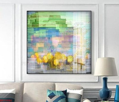 File gốc File bộ tranh treo hiện đại HD73086 (in tráng gương) nghệ thuật