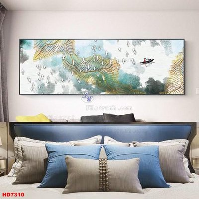 File gốc File tranh bộ hiện đại HD7310 (trang trí) phòng trẻ em