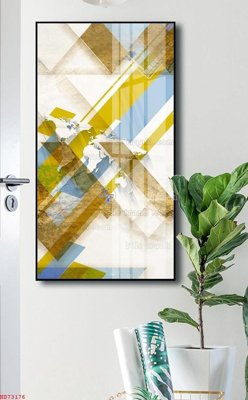 Tải file File bộ tranh treo hiện đại HD73176 (gốc) chủ đề phong thủy