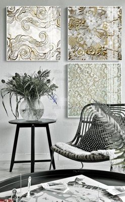 File gốc File bộ tranh treo hiện đại HD73202 (cho in ấn) độc quyền