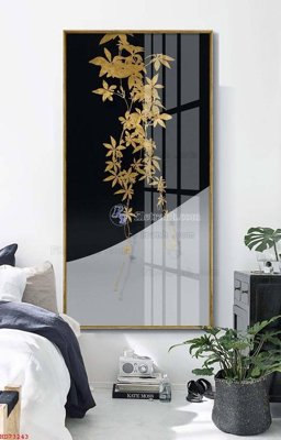 File in mica File bộ tranh treo hiện đại HD73243 (bản gốc) sắc sảo