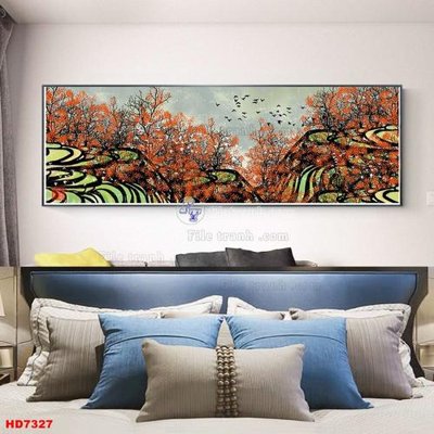 File gốc File tranh bộ hiện đại HD7327 (PNG) không nền chất lượng