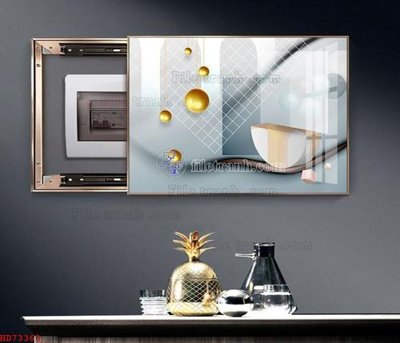 File tranh quảng cáo File bộ tranh treo hiện đại HD73363 (file gốc) chuyên nghiệp