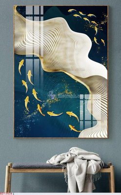 File gốc File bộ tranh treo hiện đại HD73438 (cho in UV) siêu nét