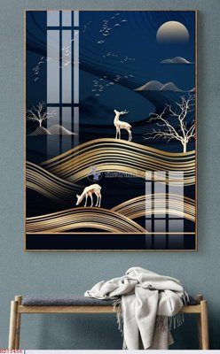 Cung cấp file tranh gốc File bộ tranh treo hiện đại HD73456 độc quyền