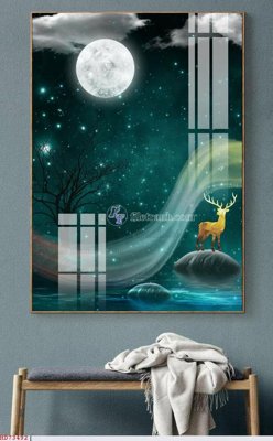 File gốc File bộ tranh treo hiện đại HD73492 (thiết kế) cho in ấn