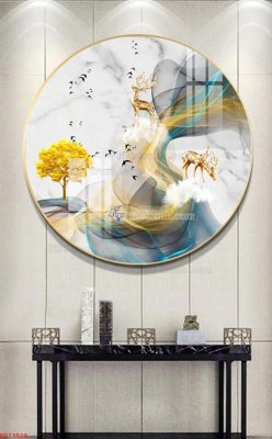 File gốc File bộ tranh treo hiện đại HD73508 (dành cho trang trí nội thất)