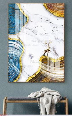 Tải file File bộ tranh treo hiện đại HD73537 (gốc) in ấn ngay lập tức