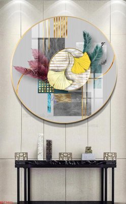 File tranh trang trí File bộ tranh treo hiện đại HD73601 (file gốc)