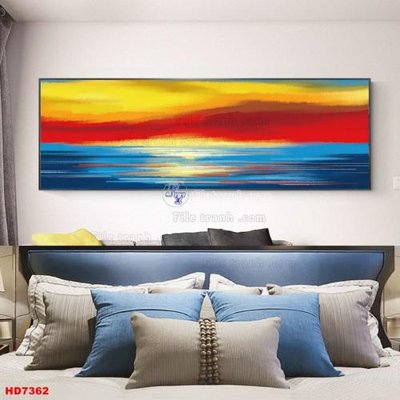 File gốc File tranh bộ hiện đại HD7362 (phiên bản chuẩn) để in ấn