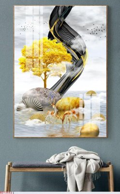 Tải file File bộ tranh treo hiện đại HD73682 (ảnh gốc) in tráng gương