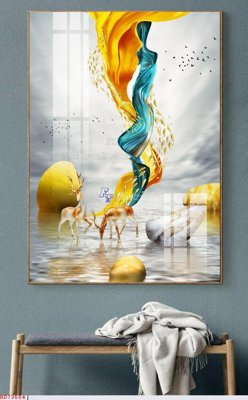 File in lụa File bộ tranh treo hiện đại HD73684 (tân cổ điển) File bộ tranh treo hiện đại HD73684