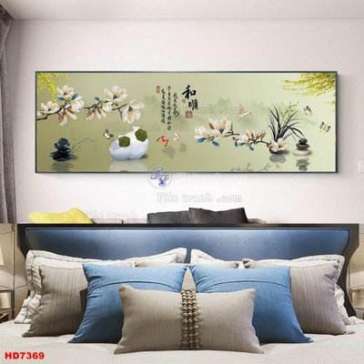 File in mica File tranh bộ hiện đại HD7369 (ảnh gốc) đẹp