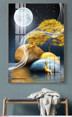 File ảnh gốc File bộ tranh treo hiện đại HD73712 (chuyên in mica)