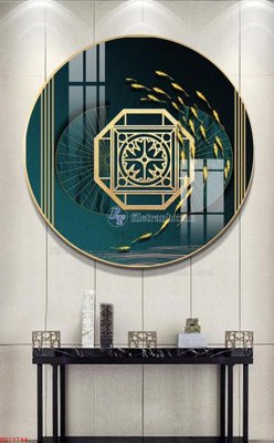 File ảnh File bộ tranh treo hiện đại HD73744 (gốc) dùng in Pano