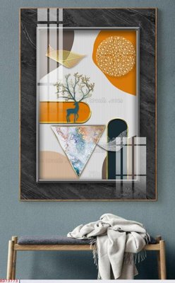 Tải về hình ảnh gốc File bộ tranh treo hiện đại HD73773 sắc nét