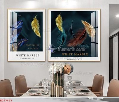 File tranh File bộ tranh treo hiện đại HD73813 (gốc) chủ đề con người