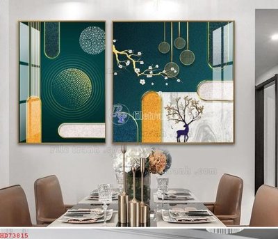 File ảnh File bộ tranh treo hiện đại HD73815 (gốc) in Hiflex