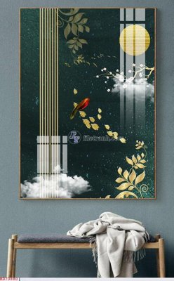 Ảnh gốc File bộ tranh treo hiện đại HD73880 (độ nét cao) in mica