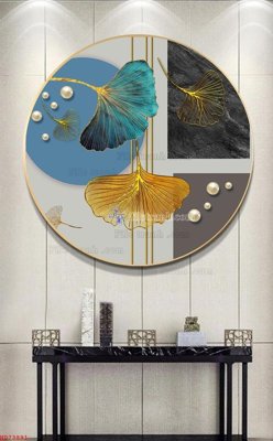 File tranh File bộ tranh treo hiện đại HD73891 (ảnh gốc) in trần 3D