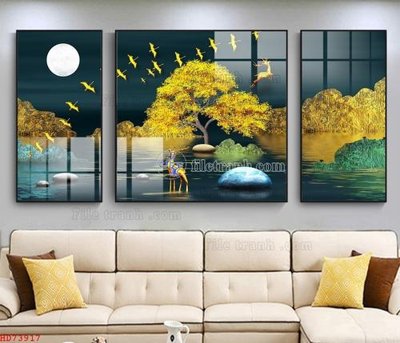 File gốc File bộ tranh treo hiện đại HD73917 (Filetranh.com) File bộ tranh treo hiện đại HD73917